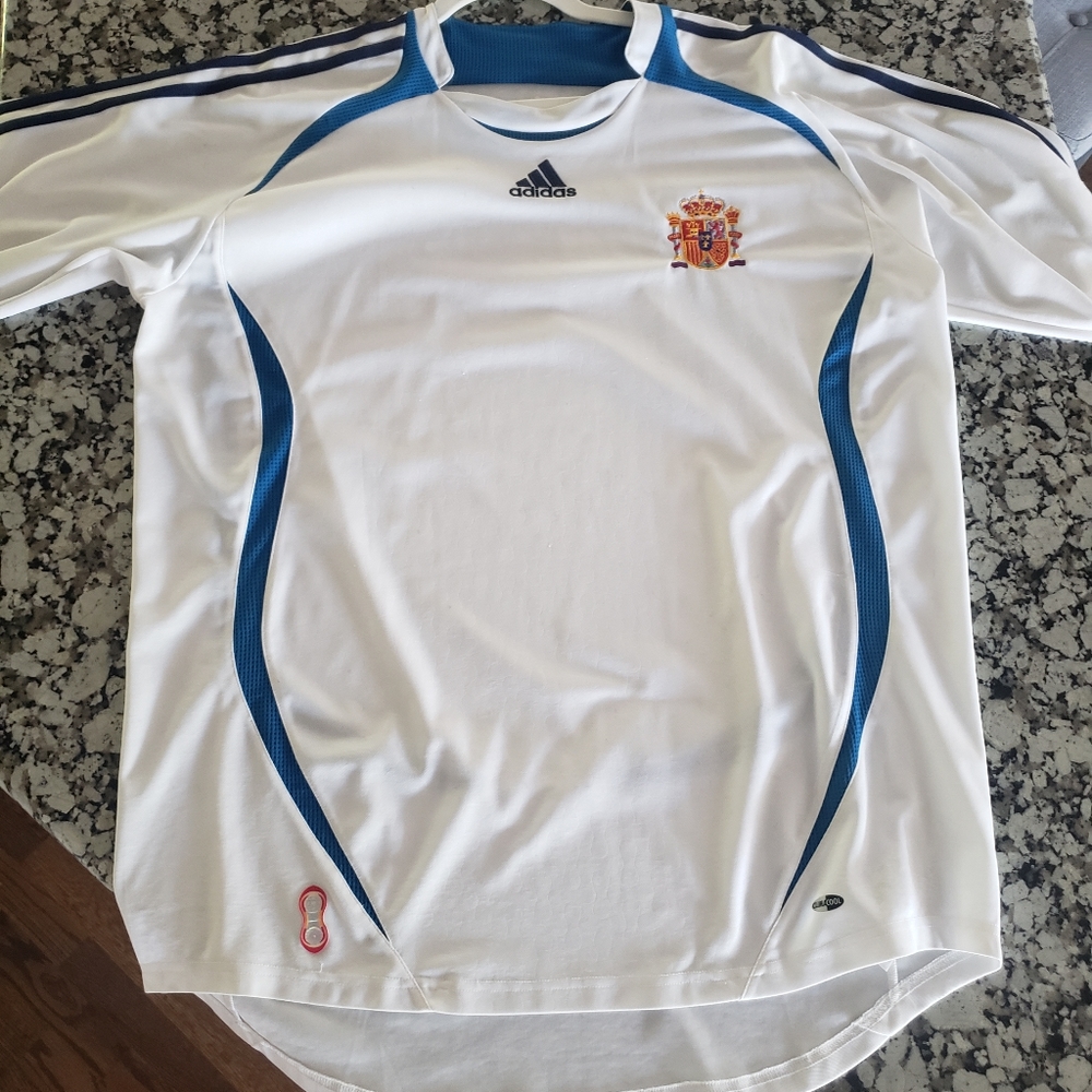 Spanish soccer team jersey